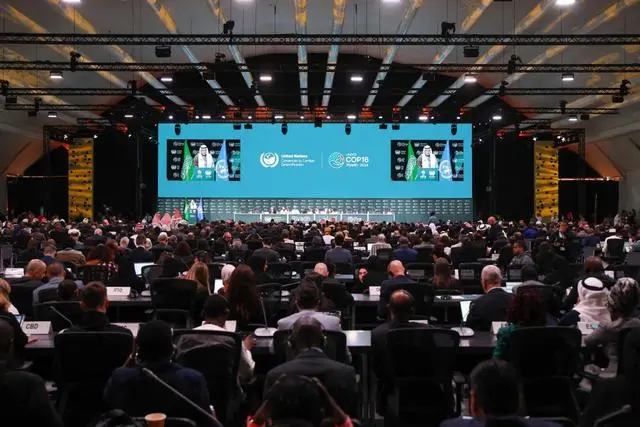 UNCCD COP16在沙特首都利雅得開幕，力鼎清道夫在中國館展出！1